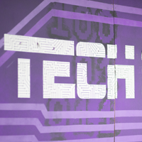 Tech shed sign